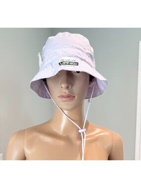 Apana Women's NWT Lavender Purple Bucket Hat UPF 40+ Wicking Yoga Outdoor OS